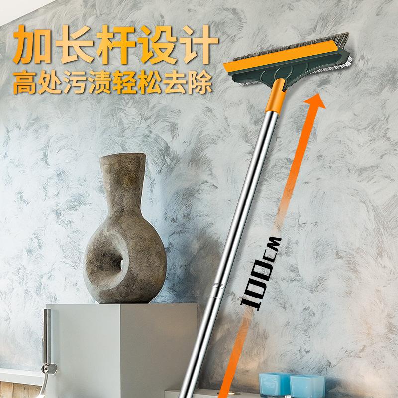 

Улучшенная двусторонняя щетка для пола, щетка для швов пола, щетка для очистки угловых зазоров плитки в ванной комнате, нет