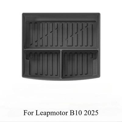 Für Leapmotor B10 Kofferraummatte Rücksitzlehnenpolster Wasserdicht Verschleißfest Ladeboden Kofferraum untere Aufbewahrungsbox Zubehör