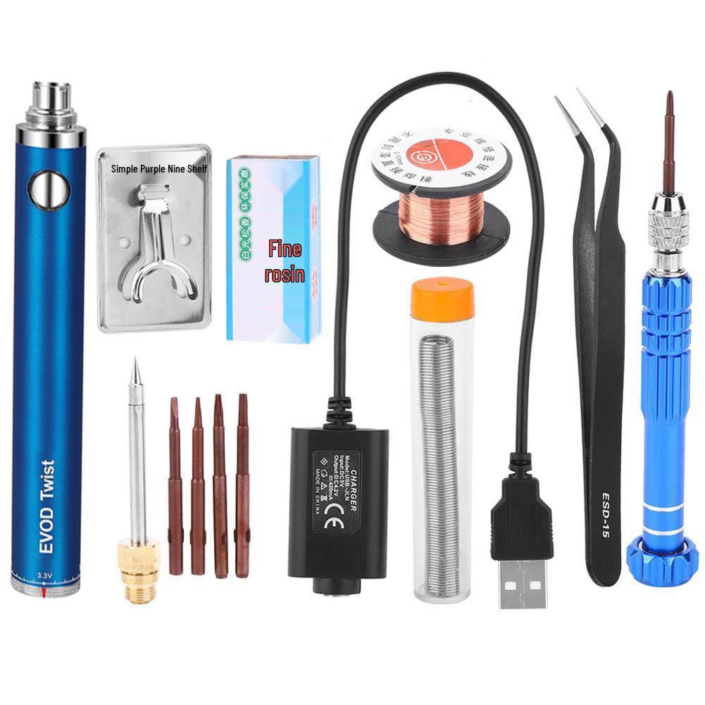 Portable Wireless USB Rechargeable Soldering Kit - Outdoor 5V Soldering Pen for Repairs