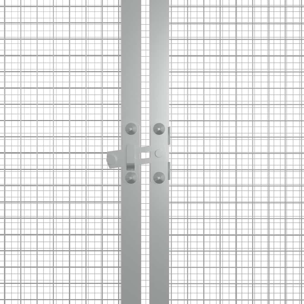 Vidaxl Chicken Coop, Anthracite, 200X91X100 Cm, Steel