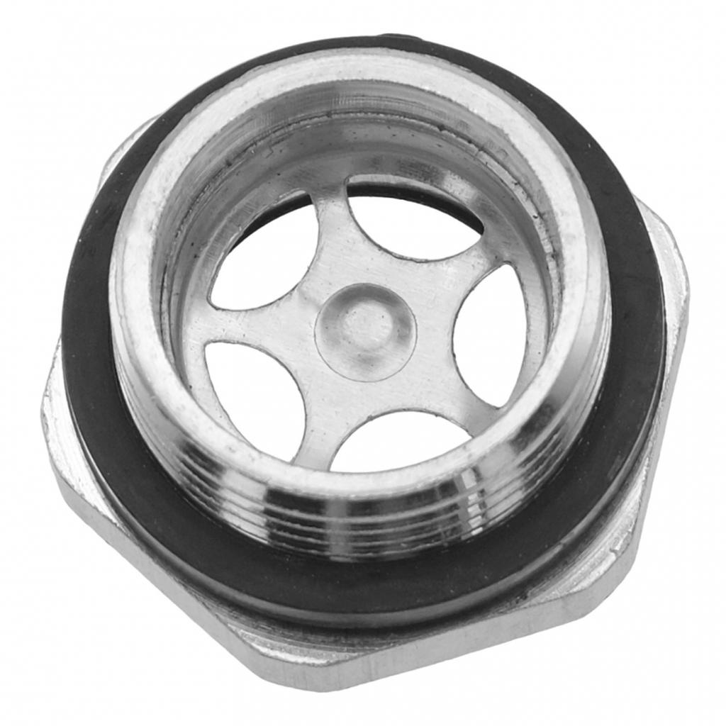 Luftkompressor Luftkompressor Oljenivåglass Aluminium NPT Aluminium Installasjon