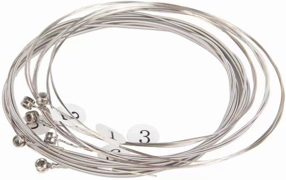 Exclusive 3 Sets of 18 Guitar Electric Guitar Stainless Steel Nickel Replacement Strings for Electric Guitar Strings [Amazon Brand] Strings, Strings,