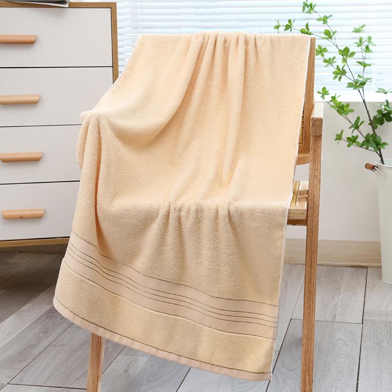 Bath Towel Thickened Absorbent Home Daily Bath Towel Hotel Commercial Beach Cotton Bath Towel