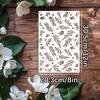 6/12Pcs Geometric Floral Templates 12x8in PET Drawing Stencils for Art Painting Card Making Kid Room Wall Decoration