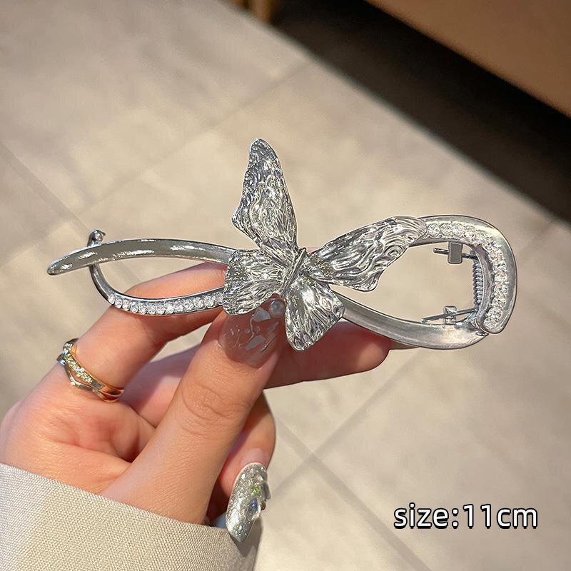 

Заколки с кисточками в виде подсолнуха, женские модные заколки для волос, элегантные блестящие заколки для волос с кисточками и бабочками, аксессуары