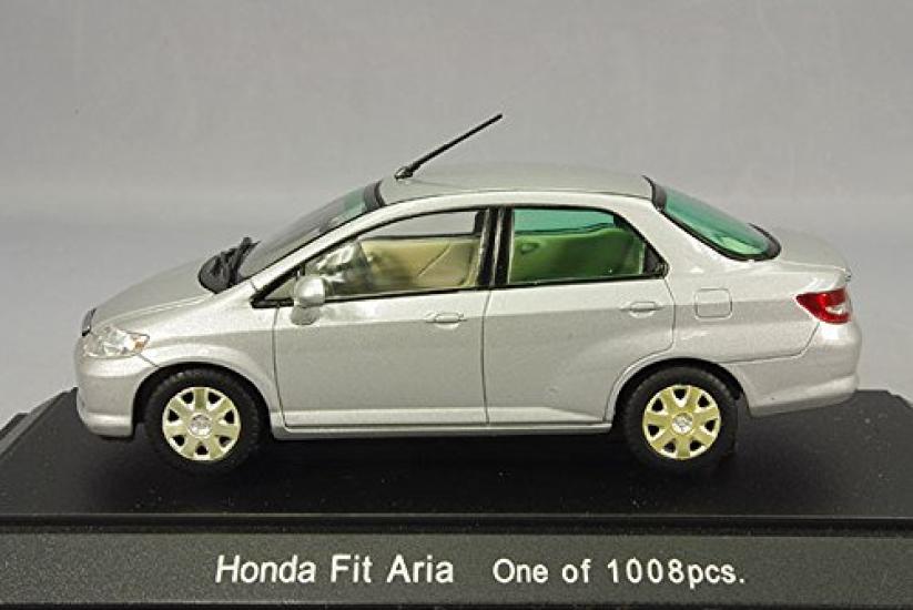 Ebro Scale Honda Fit Aria Satin Silver Metallic 43438 Finished Product 1/43