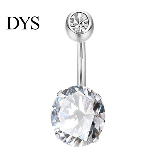 Belly Ring Navel Cute Comfortable Smooth Surface Barbells Body Jewelry Piercing for Banquet Rings