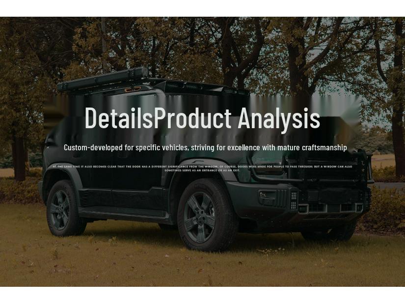 Jetour Traveller Sport Velké zadní křídlo Shanhai T2 Deflektor Modifikace