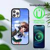 G-GIRLS Und P-PANZER Phone Case For iPhone 14,16,15,13,17,12,Plus,Pro,Max Magnetic For Magsafe Frosted Cover