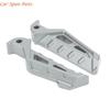 Y4UA 1 Pair Stylish Rear Pedals Lightweight Rear Pedals Motorcycle Modified Rear Pedals Aluminum Alloy Suitable for NMAX155