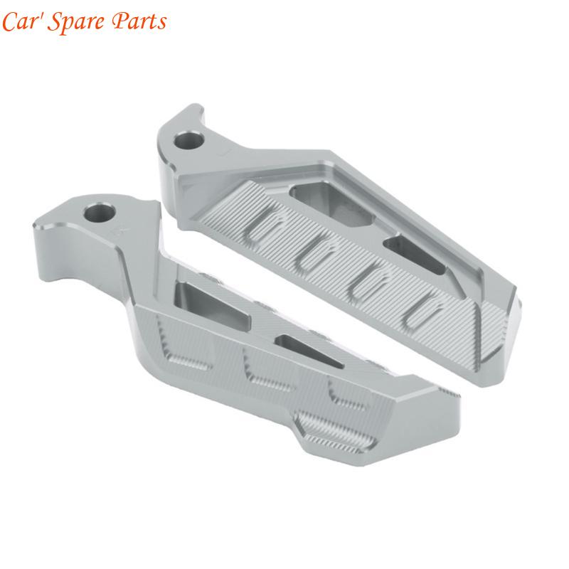 Y4UA 1 Pair Stylish Rear Pedals Lightweight Rear Pedals Motorcycle Modified Rear Pedals Aluminum Alloy Suitable for NMAX155
