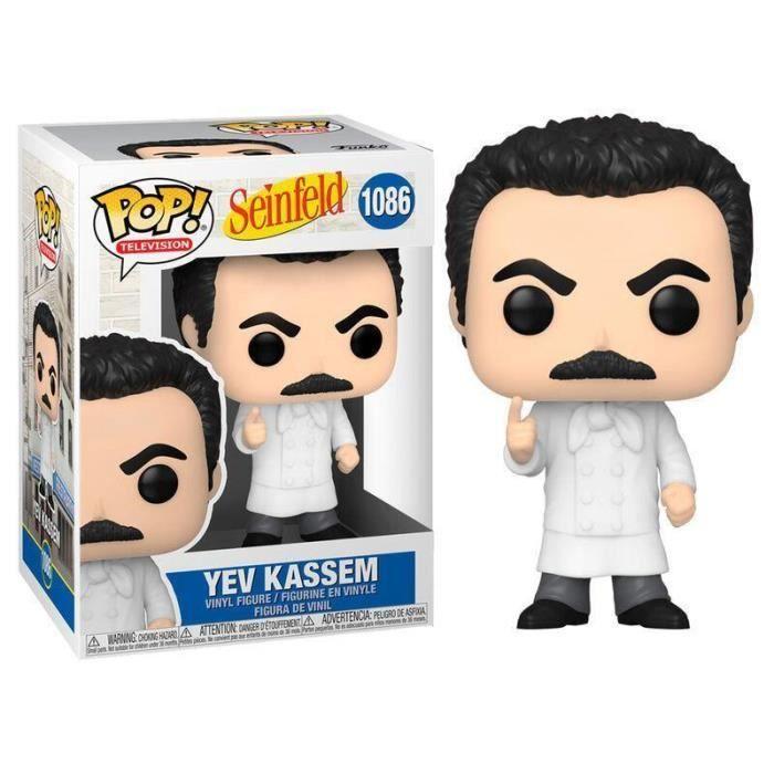 Figurine POP Seinfeld Yev Kassem - Funko - Noir - 9cm - Intérieur