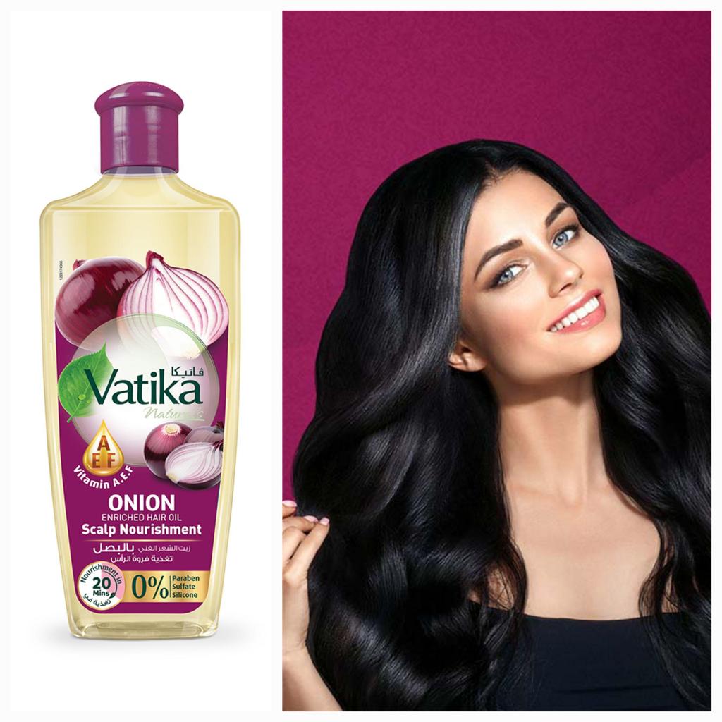 Vatika Naturals Cebulowy olejek do włosów