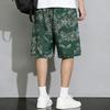 Men's Plus Size Print Casual Shorts – Elastic Waist Drawstring Loose Fit Summer Shorts (5XL-11XL)