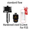 P2S X2D Hotend für Bambu Lab H2D/H2S/H2C Montage Hotend-Kit 0,2 0,4 0,6 0,8 MM Austauschbare Düse für 3D-Drucker Bamboo Lab