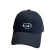 High quality letter embroidery soft top baseball cap women's versatile big head circumference cap wide brim shows the face