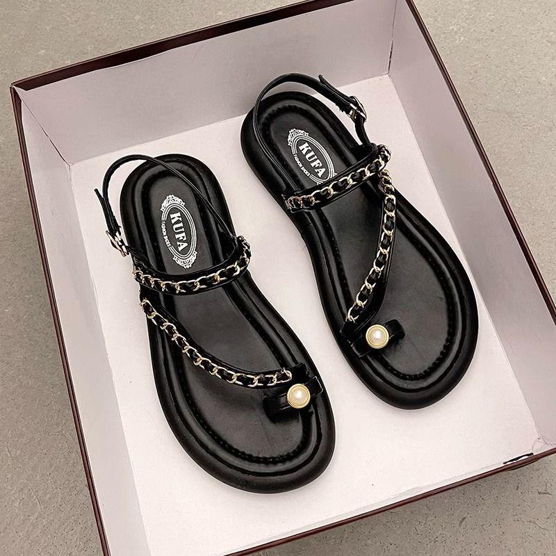 Super fairy fashion temperament versatile comfortable platform Roman shoes women 2025 new summer Internet celebrities word with sandals