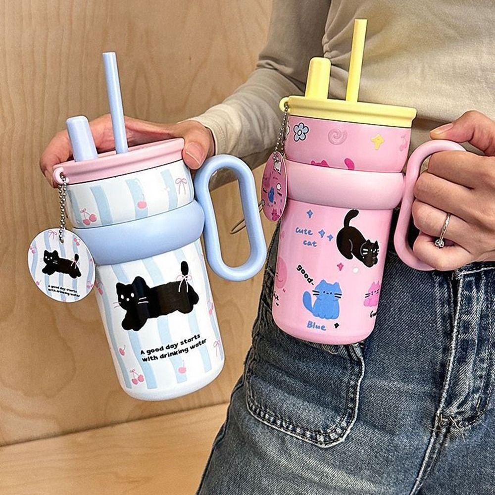 540ml Insulated Water Bottle 316 Stainless Steel Thermal Cup Portable Insulated Cup  Office