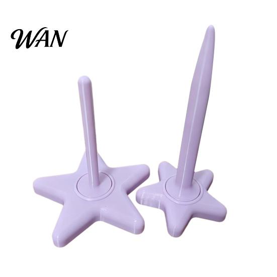 Universal Yarn Spinner 3D Printed Smooth Rotating Holder Cute Star Tangle-Free for Crocheting Knitting Lovers Accessory