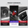 4Pcs Car Wheel Tire Valve Caps Tyre Rim Stem Covers For BMW 3 5 6 7 1 Series Z4 X3 X6 E81 E71 E90 E93 F30 F10 E92 E60 E84 npdf01