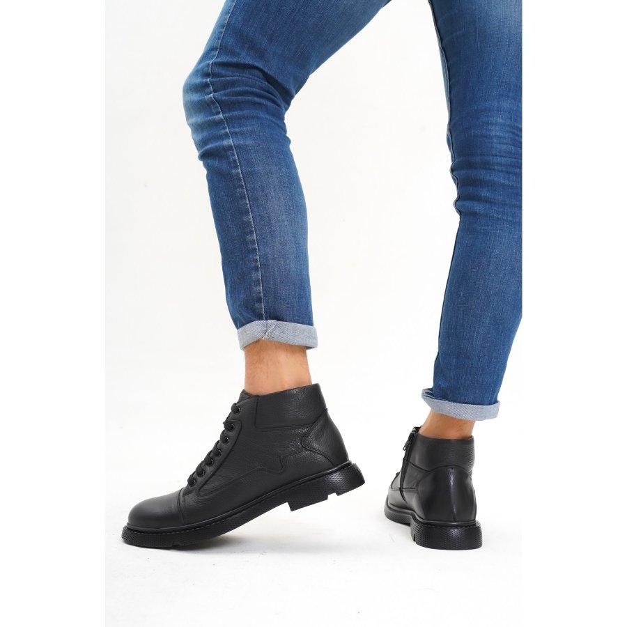 Pánské boty pro volný čas z pravé kůže