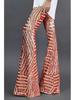 2025 Summer Women's High Waist Sequin Patchwork Wide-Leg Pants - European and American Casual Fashion Trend