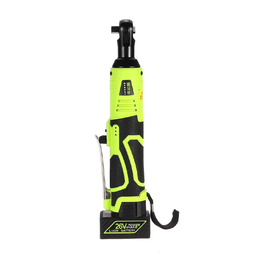 26V 160NM Torque 3/8 Cordless Electric Ratchet Wrench Tool Set Impact Wrench Power Tool Rechargeable Battery Scaffolding