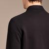 Antonio Men's Faux Two-Piece Double Collar Knit Jacket