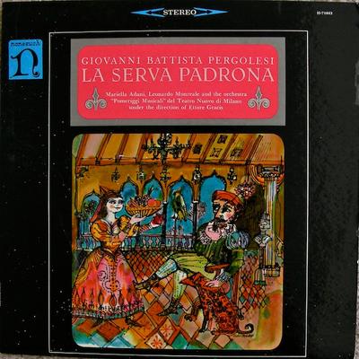 LP Record GIOVANNI BATTISTA PERGOLESI - La Serva Padrona H71043 NONESUCH 1966 US Classical Used