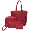 2022 Lychee Grain Women's Four-Piece Handbag Set - Stylish, Versatile, Large Capacity
