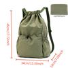 Fashionable Lightweight Drawstring Backpack: Large-Capacity Waterproof Sports Bag for School, Books, Outdoor Activities, Travel