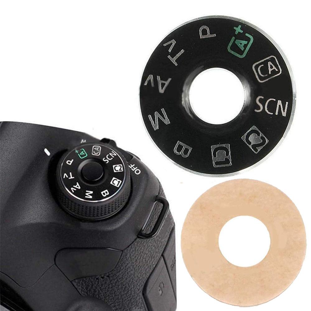 Camera Dial Mode Plate Interface Cap Button Repair Part For Canon EOS 6D