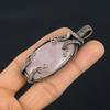 Rose Quartz Jewelry, 999 Copper Wire Wrapped Pendant Handmade Gemstone Jewelry, Gifts For Wife Brand New Pendant