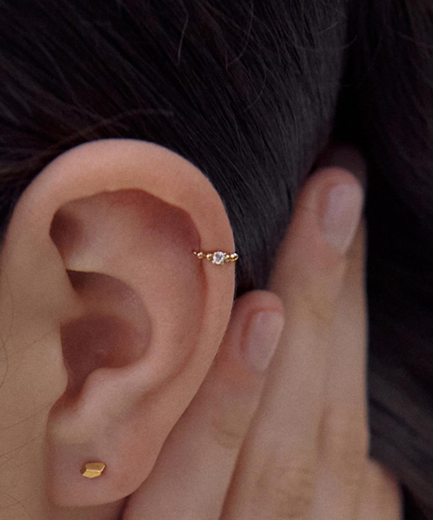 Akarki 14K Glam Ring Piercing