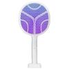 HANDUNYOU Foldable Electric Mosquito Swatter with Attractant Light