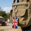 Unique British Flag Key Chain Zinc Alloy Keychain Pendant For Keys Wallets Or Backpacks Fashion Backpack Charm