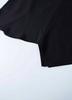 Aejeuon Preppy Unbalance Skirt / Black