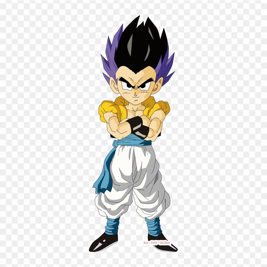 Lapper for klespose Iron On Thermal Stickers Dragon Ball Goten Goten Gohan Mønster Vaskbar Varmeoverføring