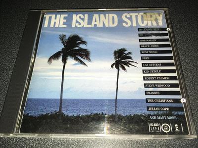 CD VARIOUS - Island Story P32D25030 Polystar 1987 Japan Rock Gebraucht