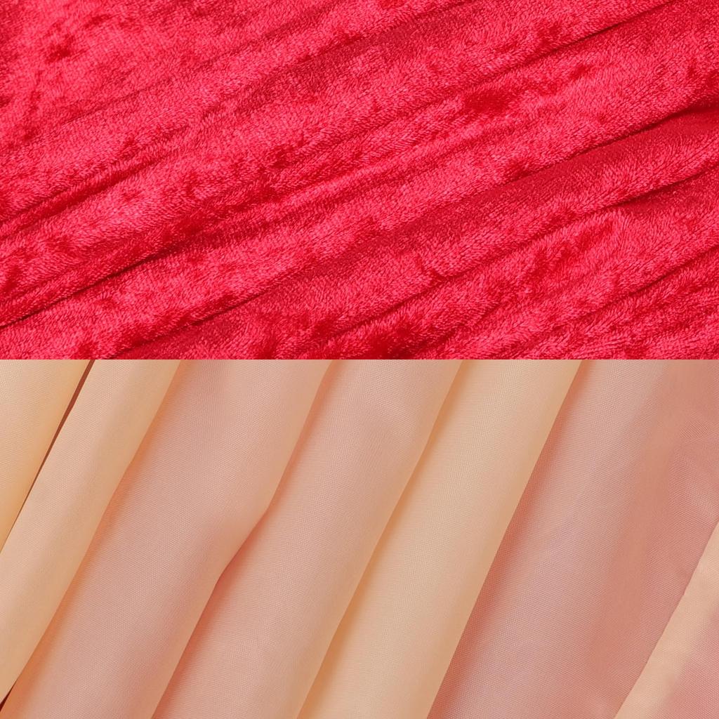 AUZOEYTOYK Prince Cosplay Cape and Crown Perfect for Theater Cultural School and 100cm Long Kids' Set, 2-Piece Set, Red, Hoodless, Gorgeous,