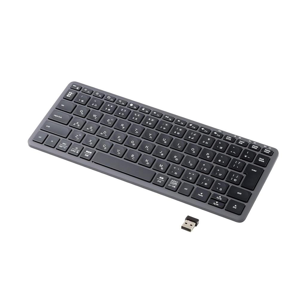 Sanwa Supply Wireless Bluetooth Tenkeyless Keyboard Gray SKB-AZ01GY