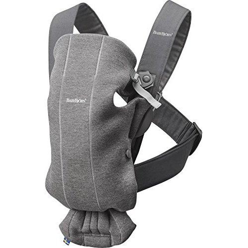 BabyBjorn Baby Carrier MINI Woven Vintage Indigo for Newborns 0 To 12 Months
