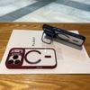Apple 18Promax Lens Holder Magnetic Suction Mobile Phone Case, Suitable for IPhone17 with Lens Film 15 Anti-drop Case