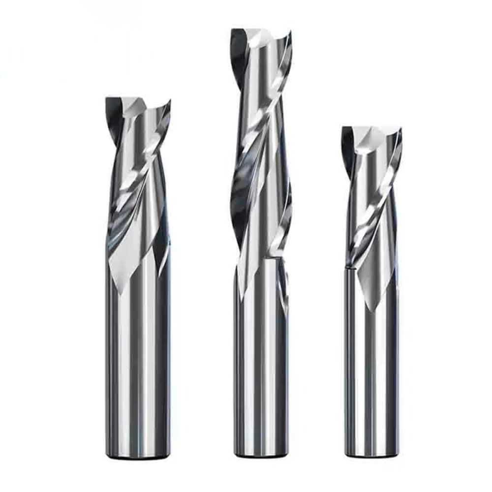 HSS M2 End Mill HRC65 Alloy Carbide Milling New Spiral Router Bit  Aluminum Stainless Metal