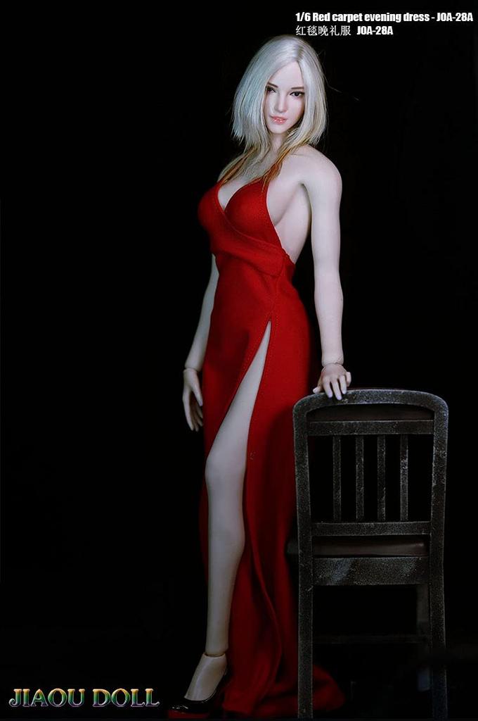 [TOYBARJAPAN] 1/6 Scale Figure Accessory/JOA-28A Beautiful Woman In Sexy Evening Dress and High Heels (Body and Head Not Included)