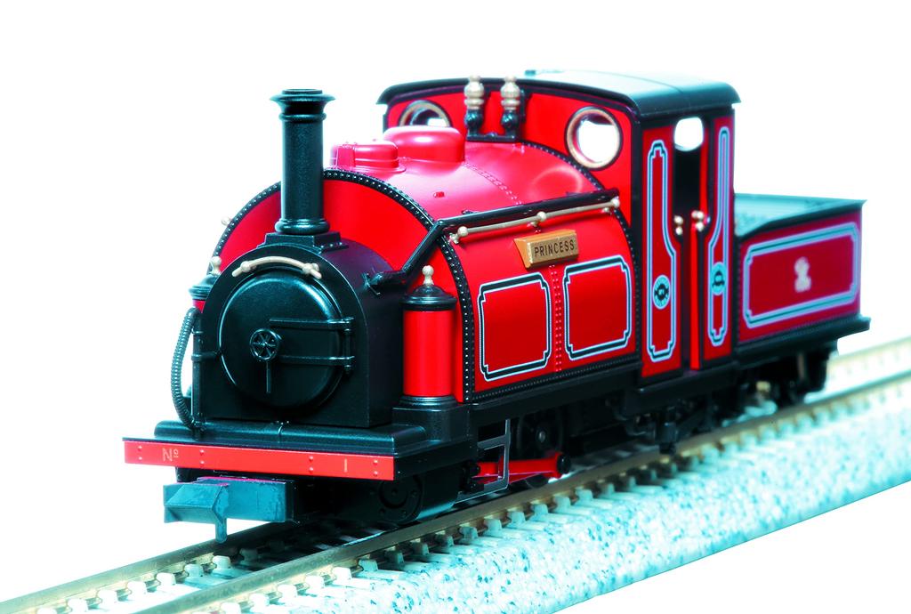 KATO Schmalspurbahn KATOPECO (OO-9) Kleine England Princess Red 51-201A Eisenbahnmodell Dampflokomotive