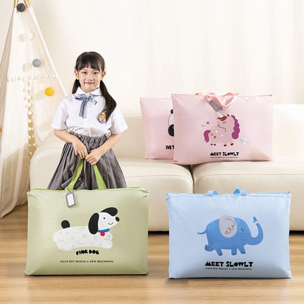 Foldable Clothes Quilt Storage Bag Large Capacity Cloth Moving Packing Bag Travel