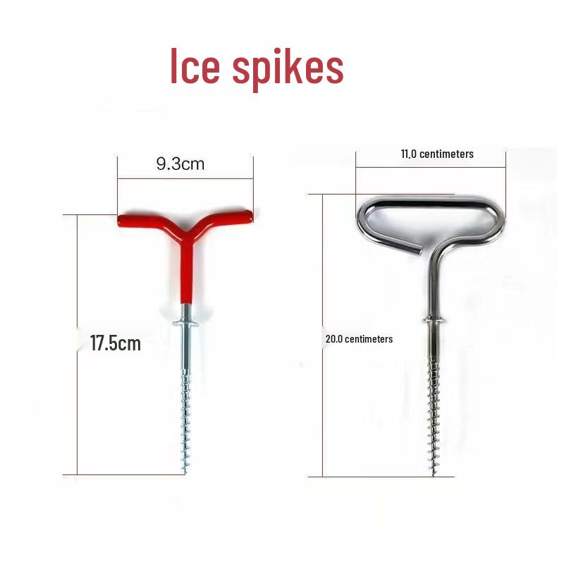 Ice Fishing Tent Ground Nail Fixer and Drill for Winter Angling Supplies