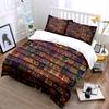 Colorful Geometric Pattern Bedding Set Bedding set (1 duvet cover, 2 pillowcases, duvet not included)