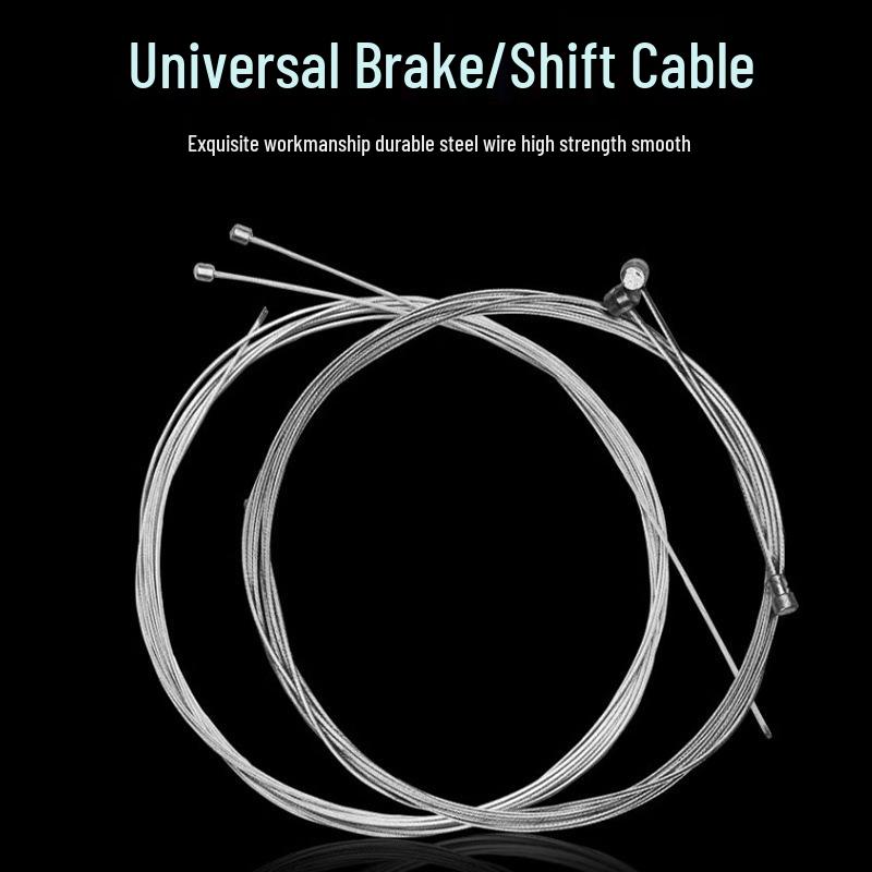 2-Meter & 1.75-Meter Bike Brake & Gear Cables - Cycling Accessories